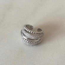 Cargar imagen en el visor de la galería, ANILLO VIRGINIA PLATEADO