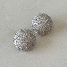 Cargar imagen en el visor de la galería, ARETES DISCO PLATEADO