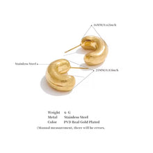 Cargar imagen en el visor de la galería, ARETES MEDIA DONA