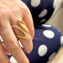 Cargar imagen en el visor de la galería, ANILLO ABSTRACTO