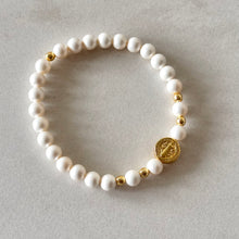 Cargar imagen en el visor de la galería, PULSERA SB PERLAS SHELL
