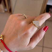 Cargar imagen en el visor de la galería, ANILLO CORAZÓN BRILLANTE
