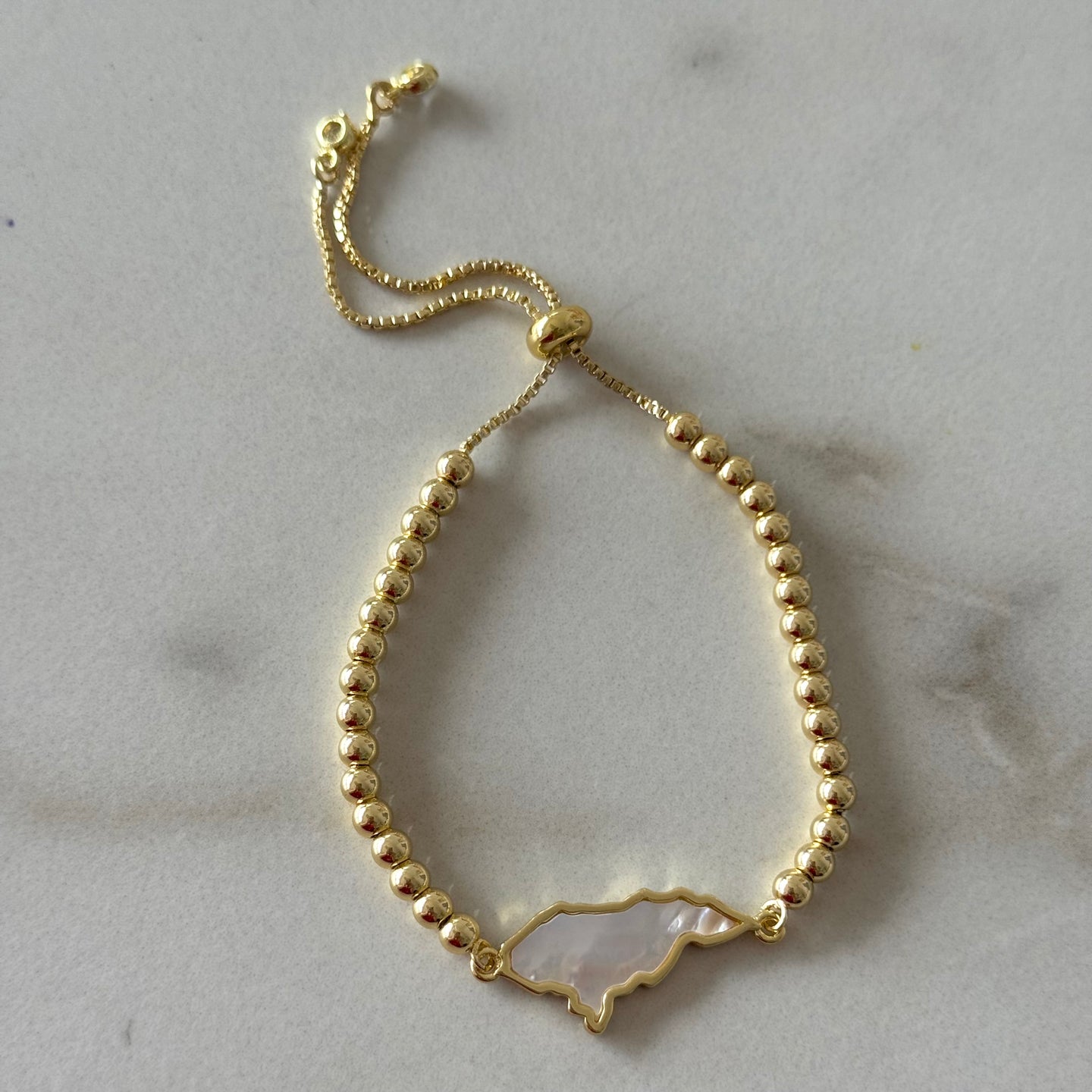 PULSERA MAPA NÁCAR*