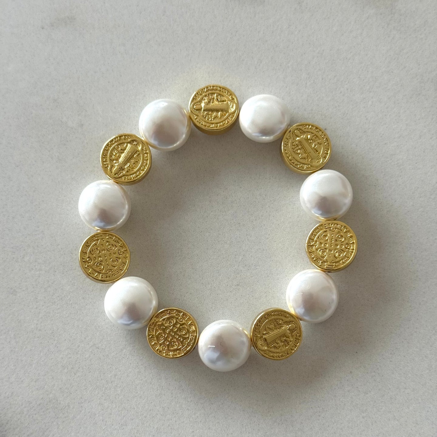 PULSERA SAN BENITO PERLAS