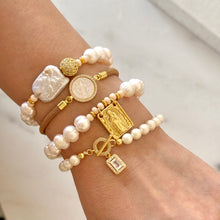 Cargar imagen en el visor de la galería, PULSERA PERLAS MARIANA
