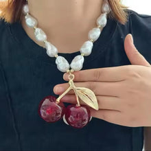 Cargar imagen en el visor de la galería, COLLAR BIG CHERRY
