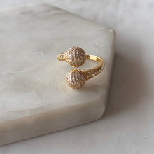 Cargar imagen en el visor de la galería, ANILLO DOBLE ESFERA

