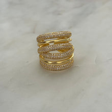 Cargar imagen en el visor de la galería, ANILLO MIAMI DORADO
