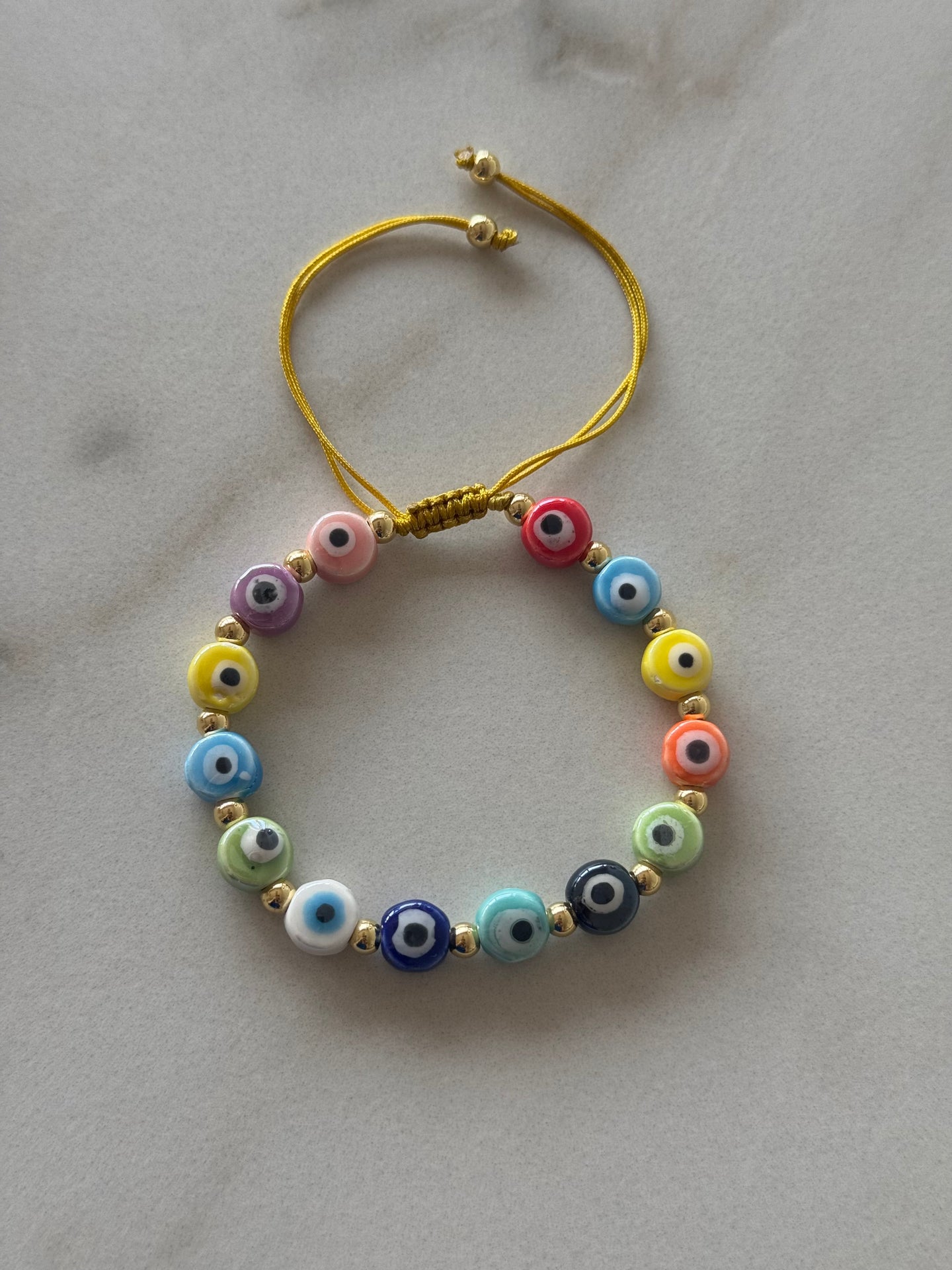 PULSERA OJITOS MURANO
