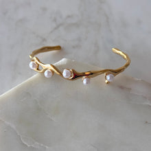 Cargar imagen en el visor de la galería, BANGLE RAMA Y PERLAS
