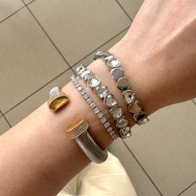 Cargar imagen en el visor de la galería, PULSERA TENNIS AJUSTABLE PLT
