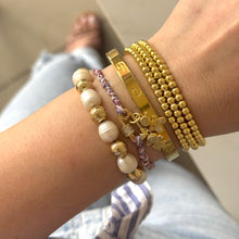 Cargar imagen en el visor de la galería, PULSERA TRIPLE BALINES
