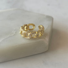 Cargar imagen en el visor de la galería, ANILLO ESLABONES
