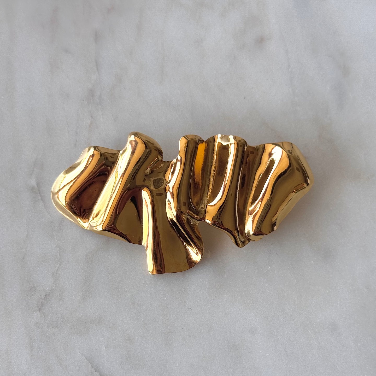 BROCHE HERMES DORADO
