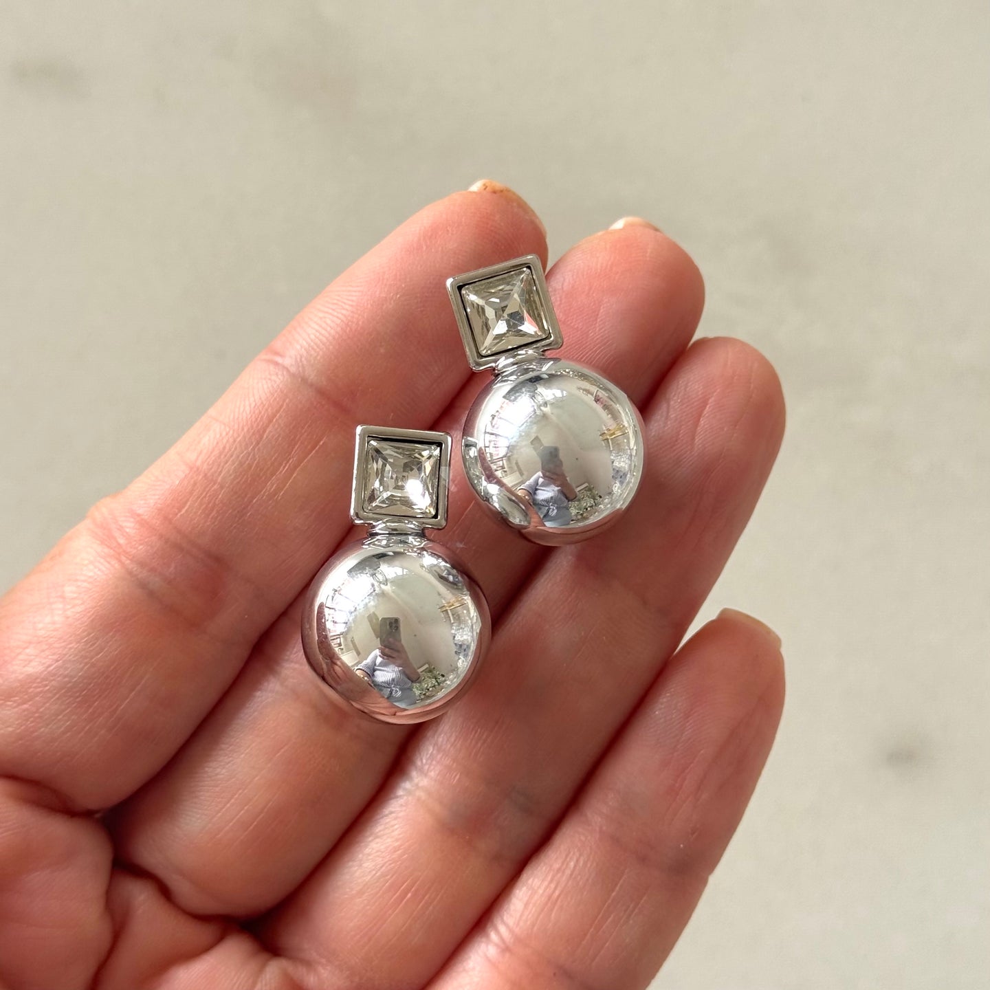 ARETES STELLA PLATEADO