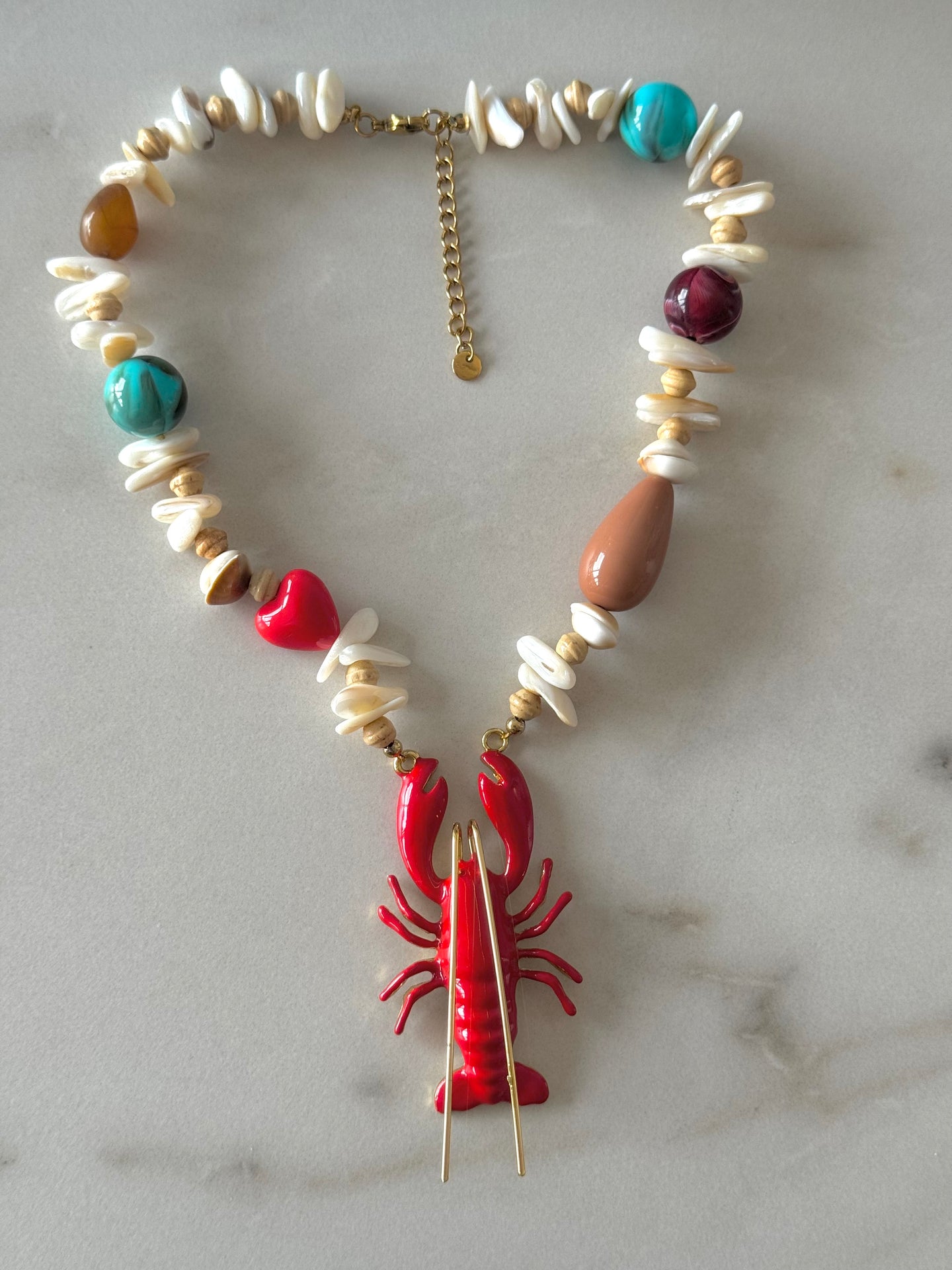 COLLAR RED LOBSTER