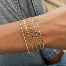 Cargar imagen en el visor de la galería, PULSERA CRISTAL SOLITARIO
