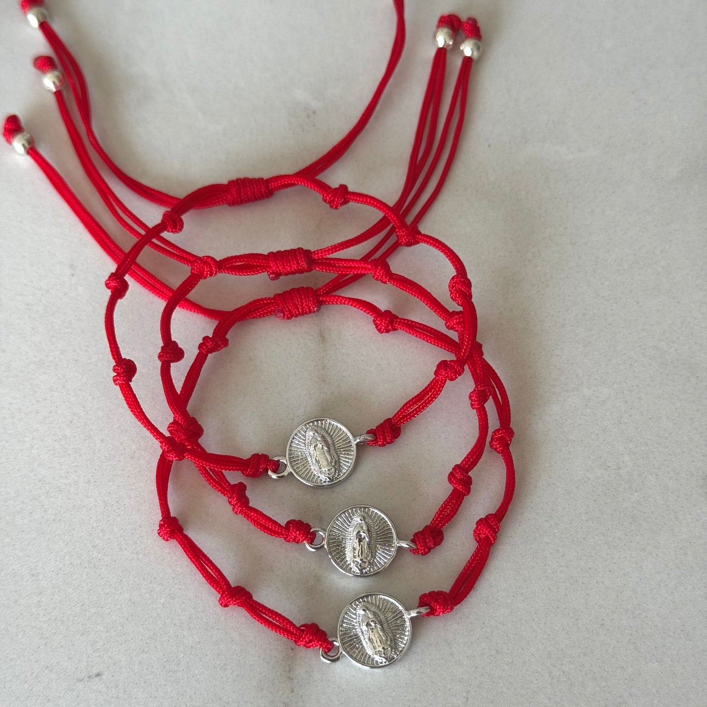 PULSERA NUDOS VIRGEN
