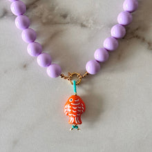 Cargar imagen en el visor de la galería, COLLAR CHICLE MORADO*
