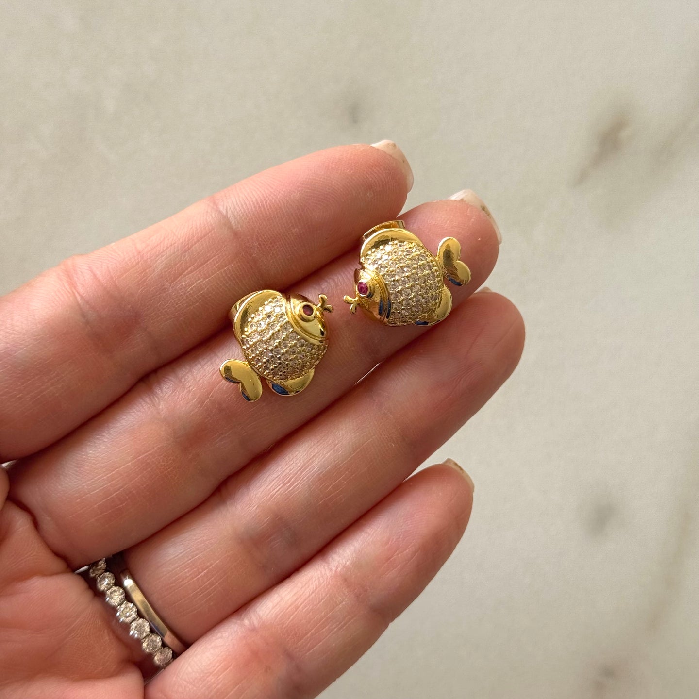ARETES PEZ GLOBO