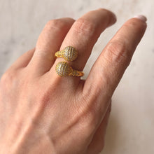 Cargar imagen en el visor de la galería, ANILLO DOBLE ESFERA
