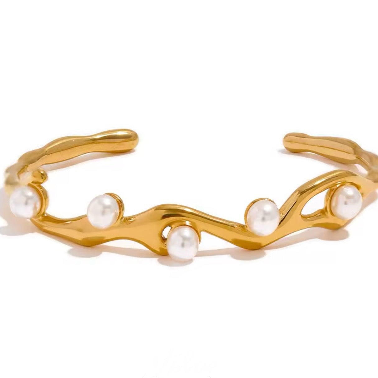 BANGLE RAMA Y PERLAS