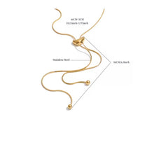 Cargar imagen en el visor de la galería, LARIAT DOBLE AISHLIN

