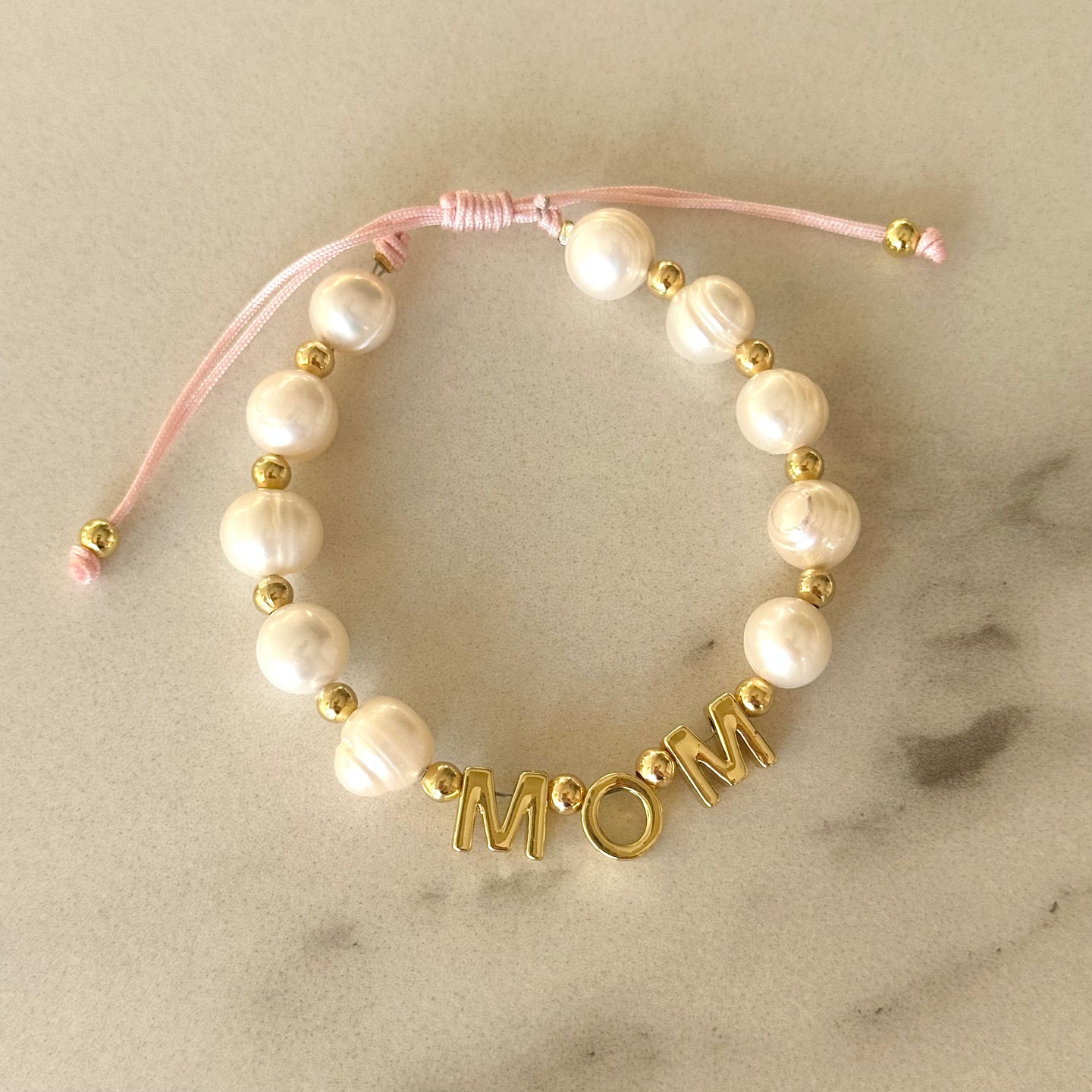 PULSERA PERLAS MOM