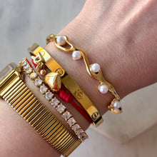 Cargar imagen en el visor de la galería, BANGLE RAMA Y PERLAS
