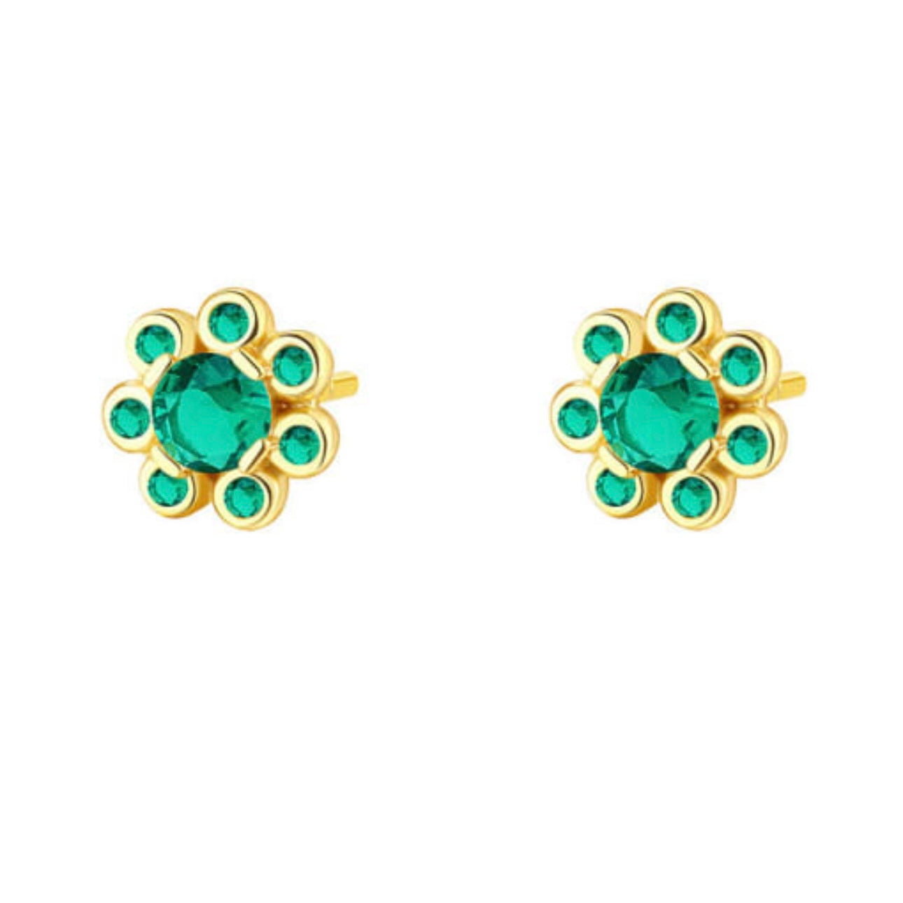 PIERCING GERBERA VERDE