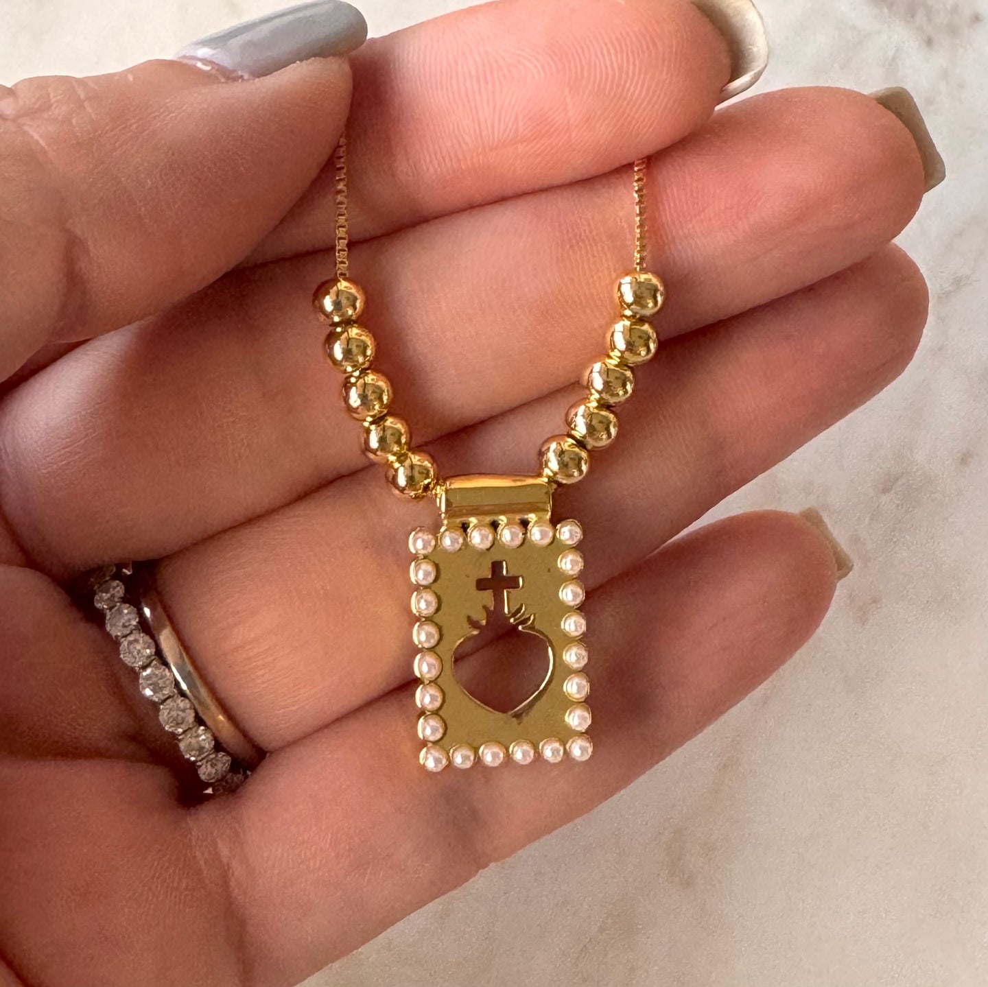CADENA SAGRADO CORAZON