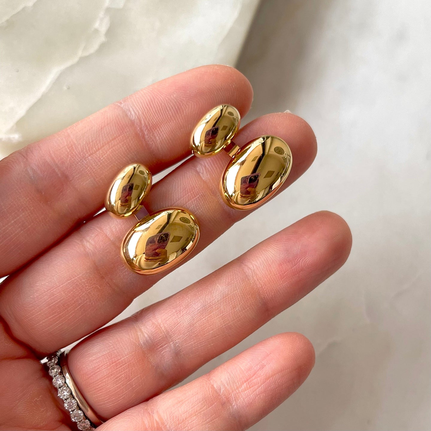 ARETES ÓVALOS